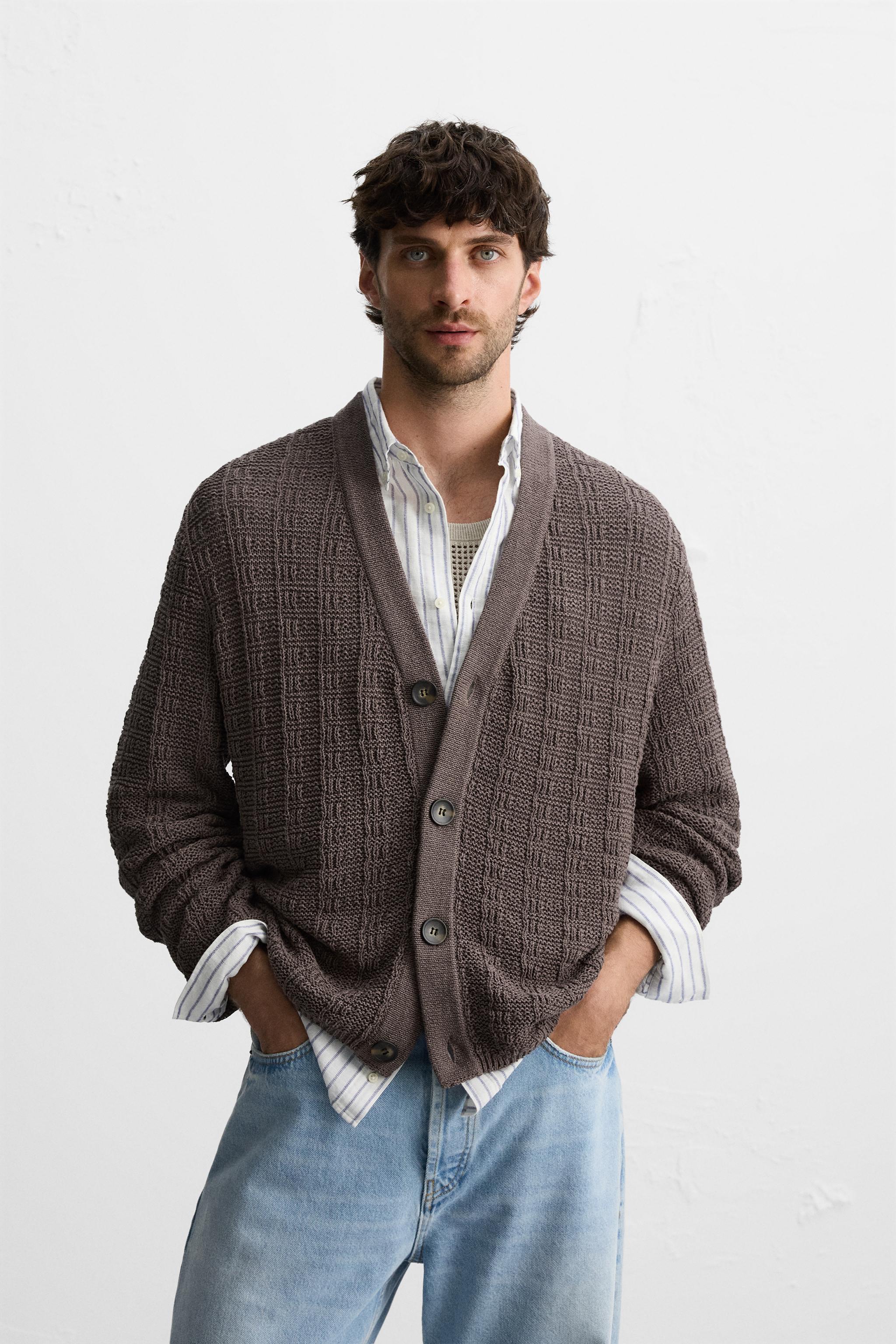 TEXTURED CARDIGAN Product Image