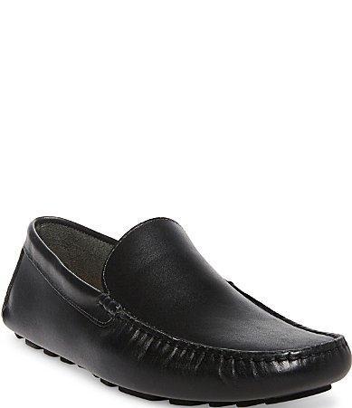 Steve Madden Mens Bernie Leather Driver Loafers Product Image