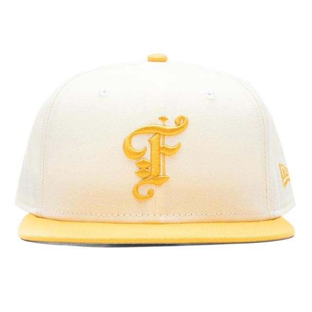 Feature x New Era OE Fitted Cap - Off-White/Grilled Yellow Male Product Image