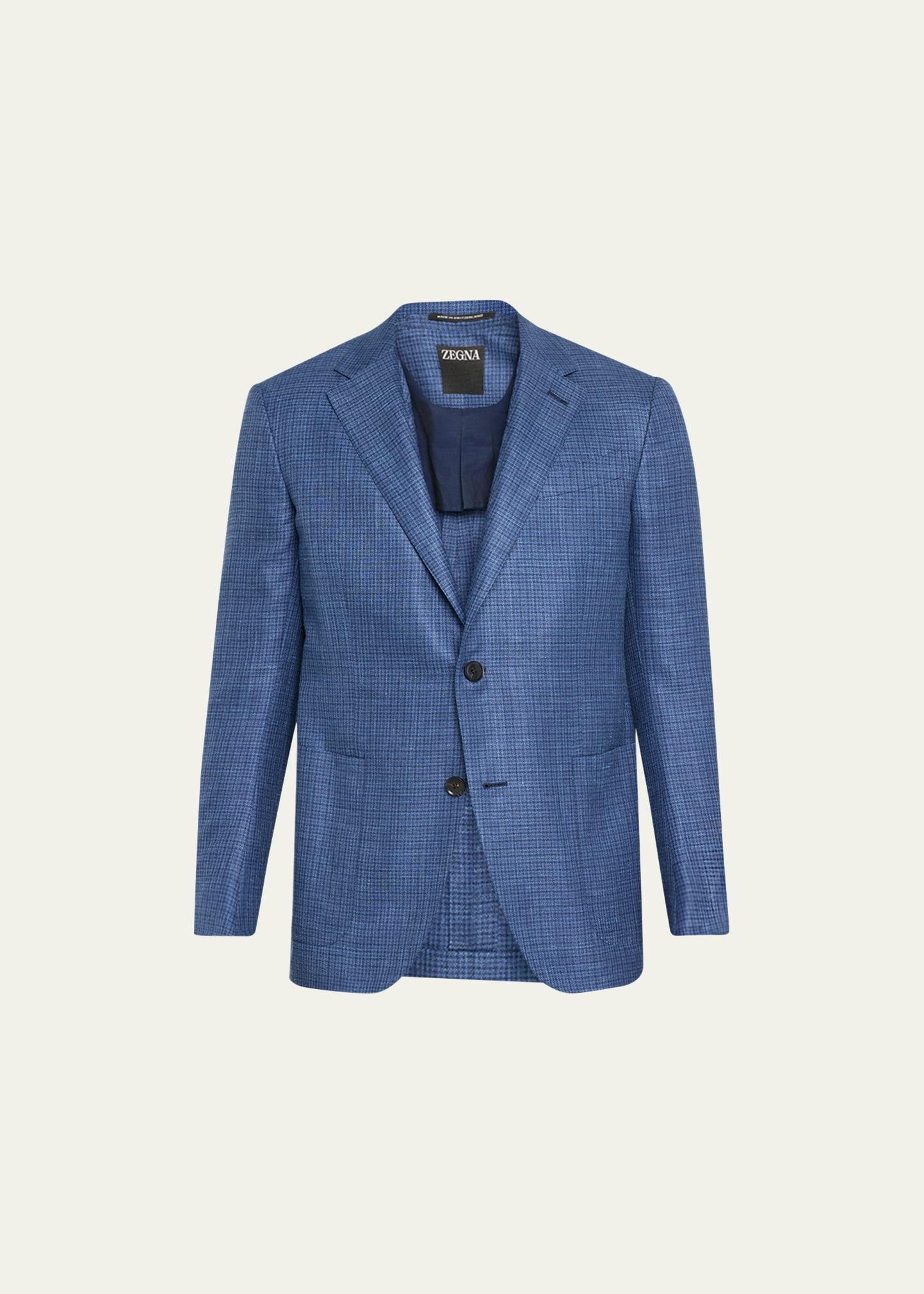 Mens Mini Check Sport Coat Product Image