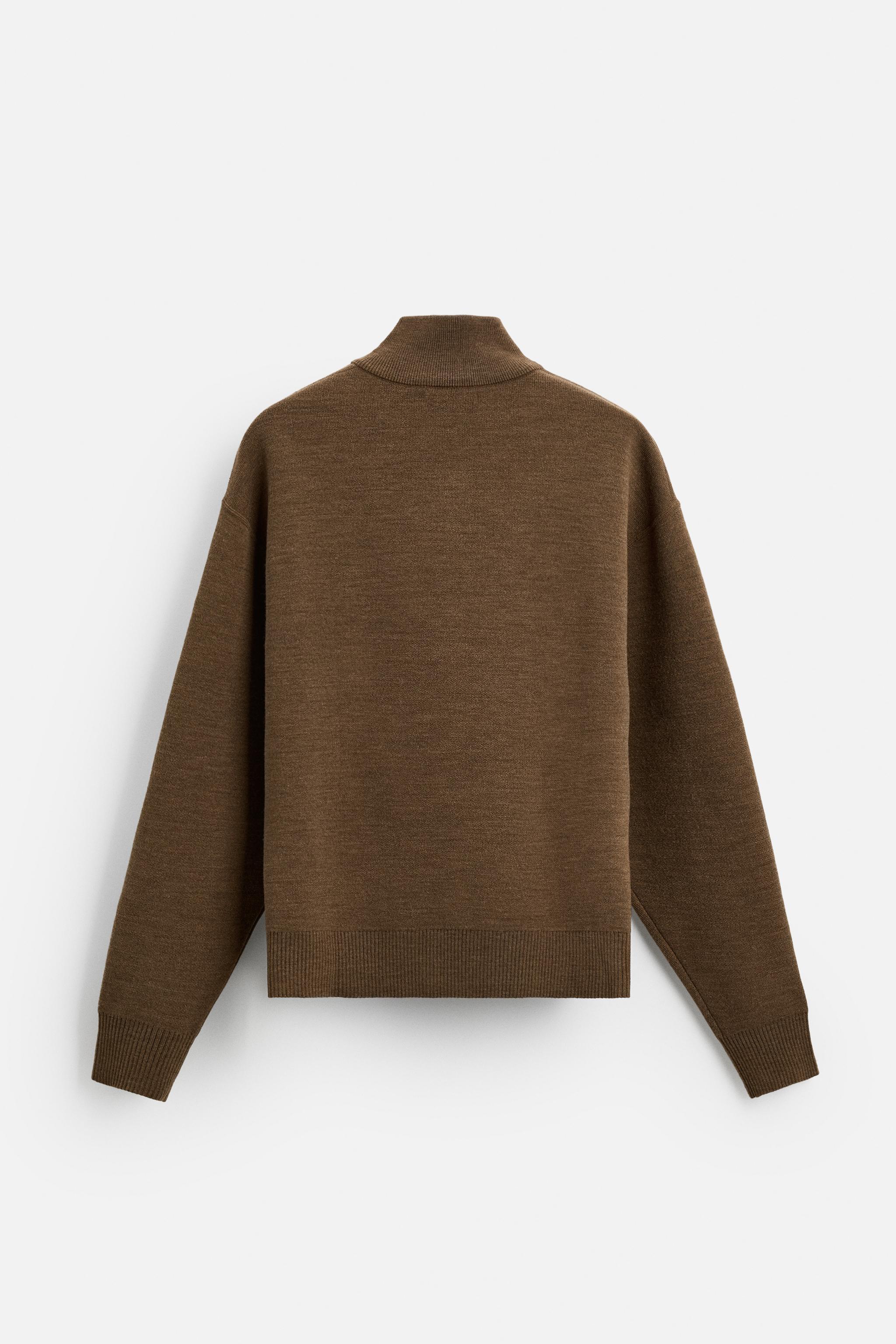 QUARTER ZIP SWEATER Product Image