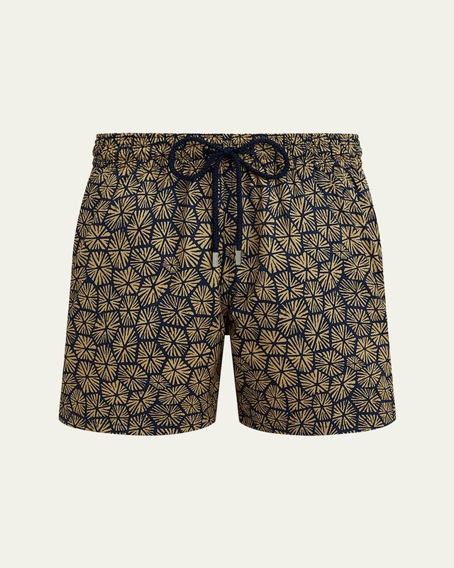 Mens Carapeces Flower-Print Swim Shorts Product Image