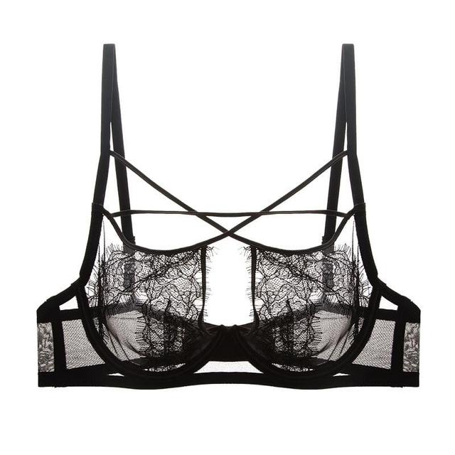 Strappy Lace Bra Product Image