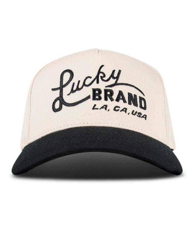 Lucky Brand Womens Vintage Embroidered Baseball Cap - Stone Product Image