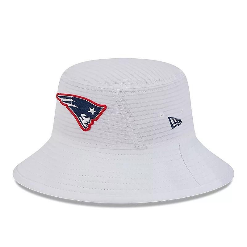 Mens New Era New England Patriots 2024 NFL Training Camp Stretch Bucket Hat Product Image