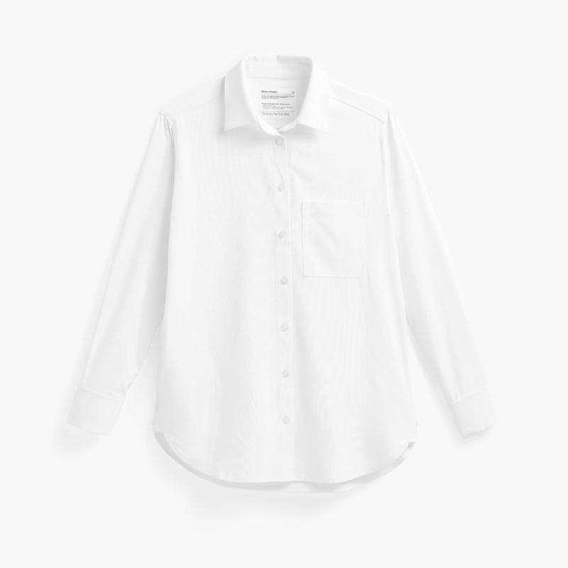 White (Relaxed) Women's AeroZero° Shirt Product Image