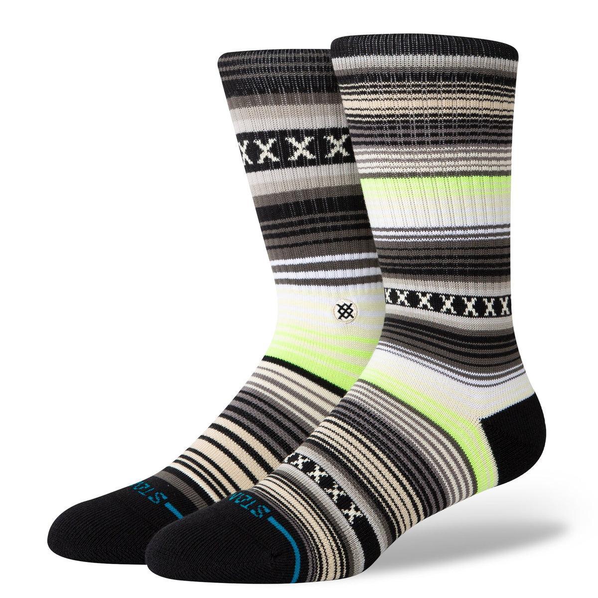 Stance Curren St Crew Socks - Green Product Image