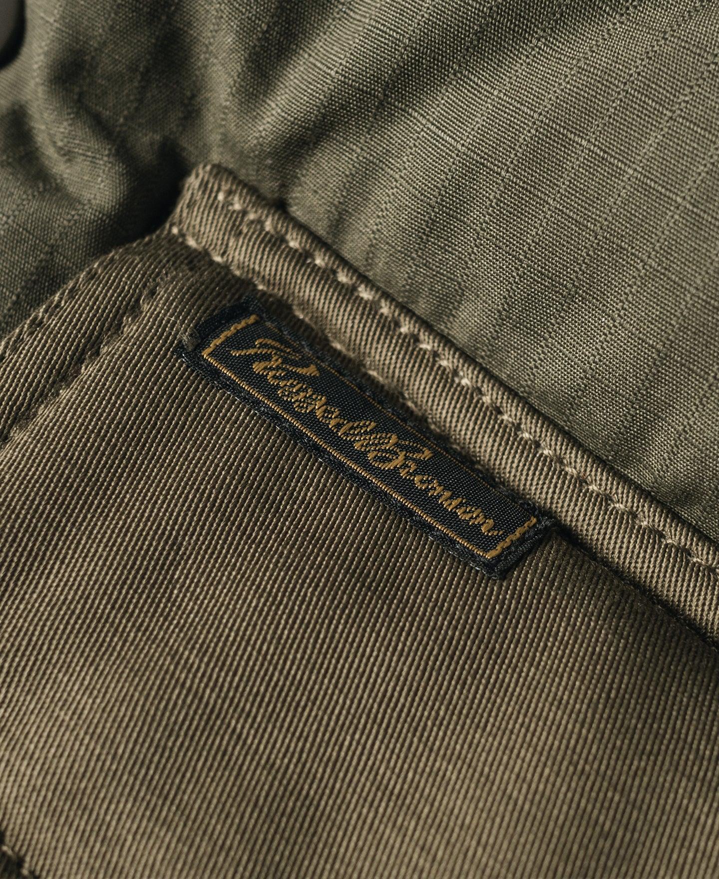 Box Quilted Down Liner Jacket - Olive Product Image