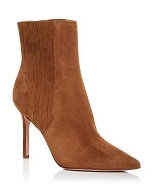 Womens Lisa 95MM Suede Ankle Boots Product Image