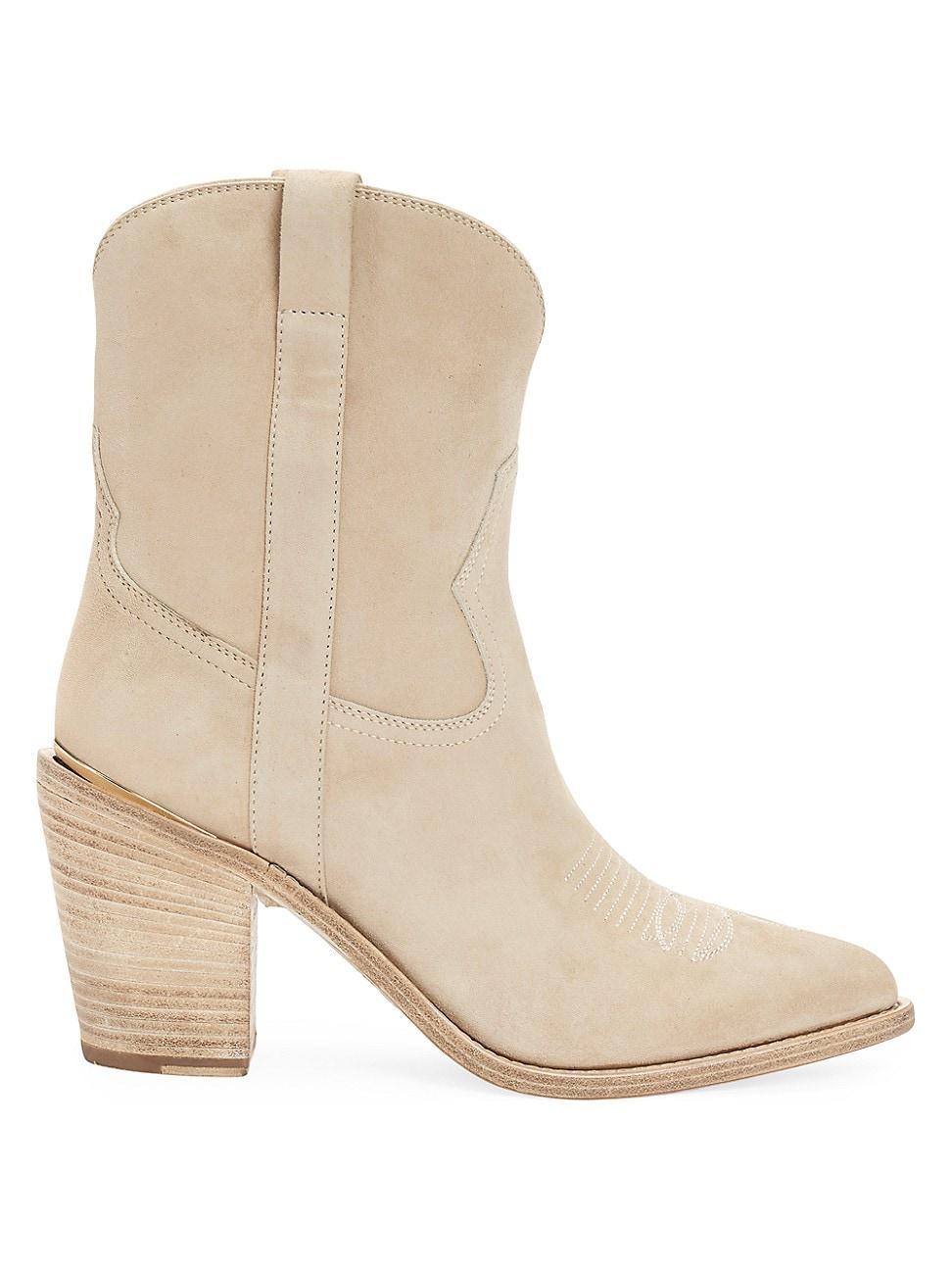 Womens Leigh Anne 90MM Suede Ankle Booties product image