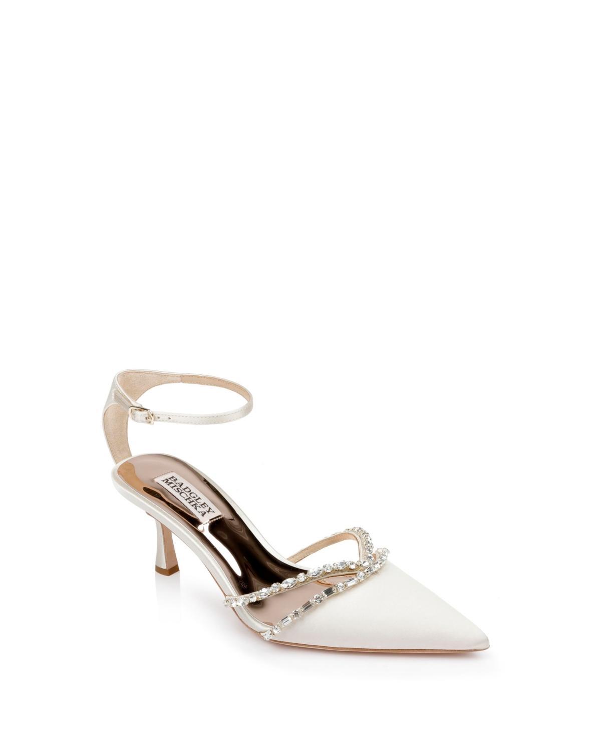 Badgley Mischka Collection Ankle Strap Pointed Toe Pump Product Image