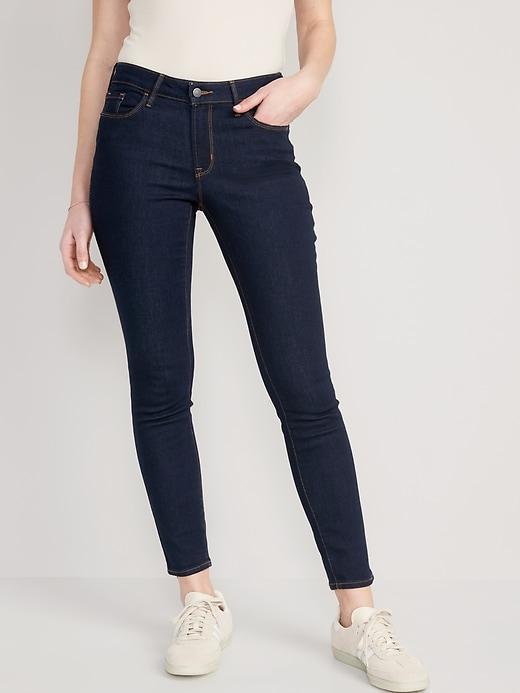 Mid-Rise Pop Icon Skinny Jeans Product Image