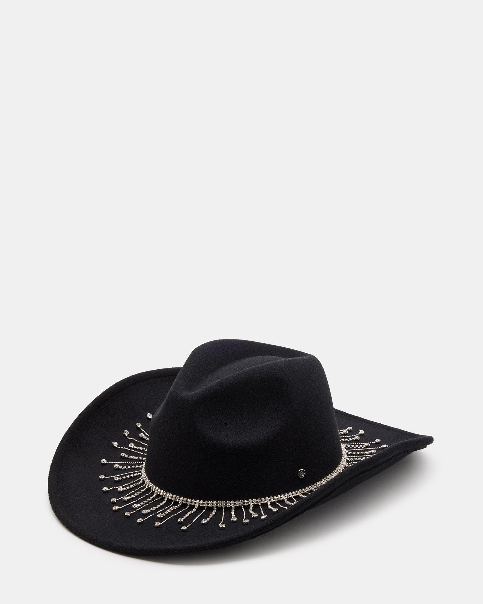 WESTERN RHINESTONE HAT BLACK Female Product Image