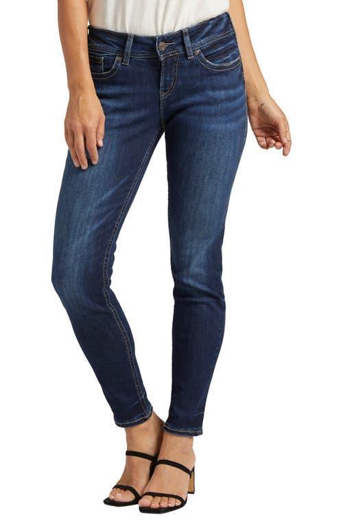 Silver Jeans Co. Suki Distressed Skinny Fit Jeans Product Image