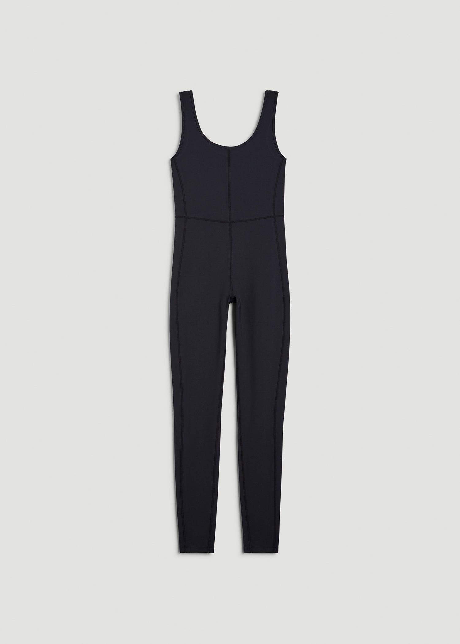 Balance Scoop Neck Tall Women's Jumpsuit in Black Female Product Image