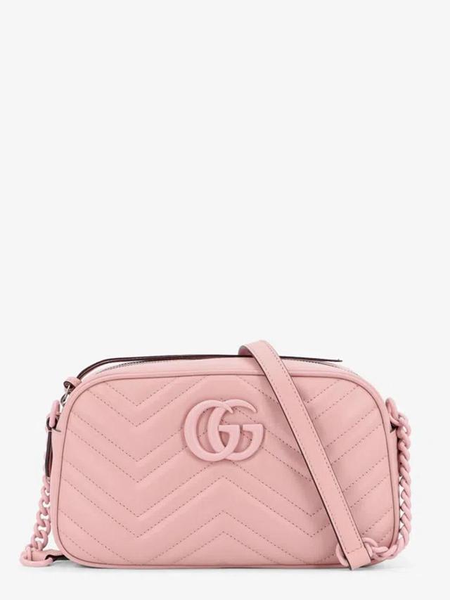 GUCCI Woman  Woman Pink Shoulder Bags Product Image