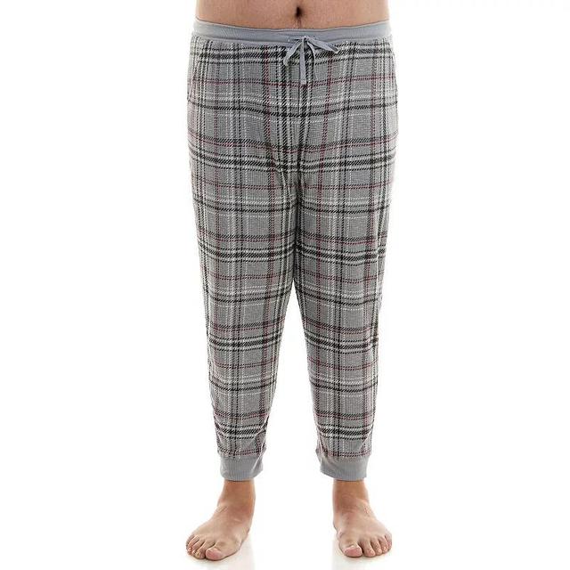 Big & Tall Sonoma Goods For Life Super Soft Waffle Banded Bottom Pajama Pants, Mens Product Image