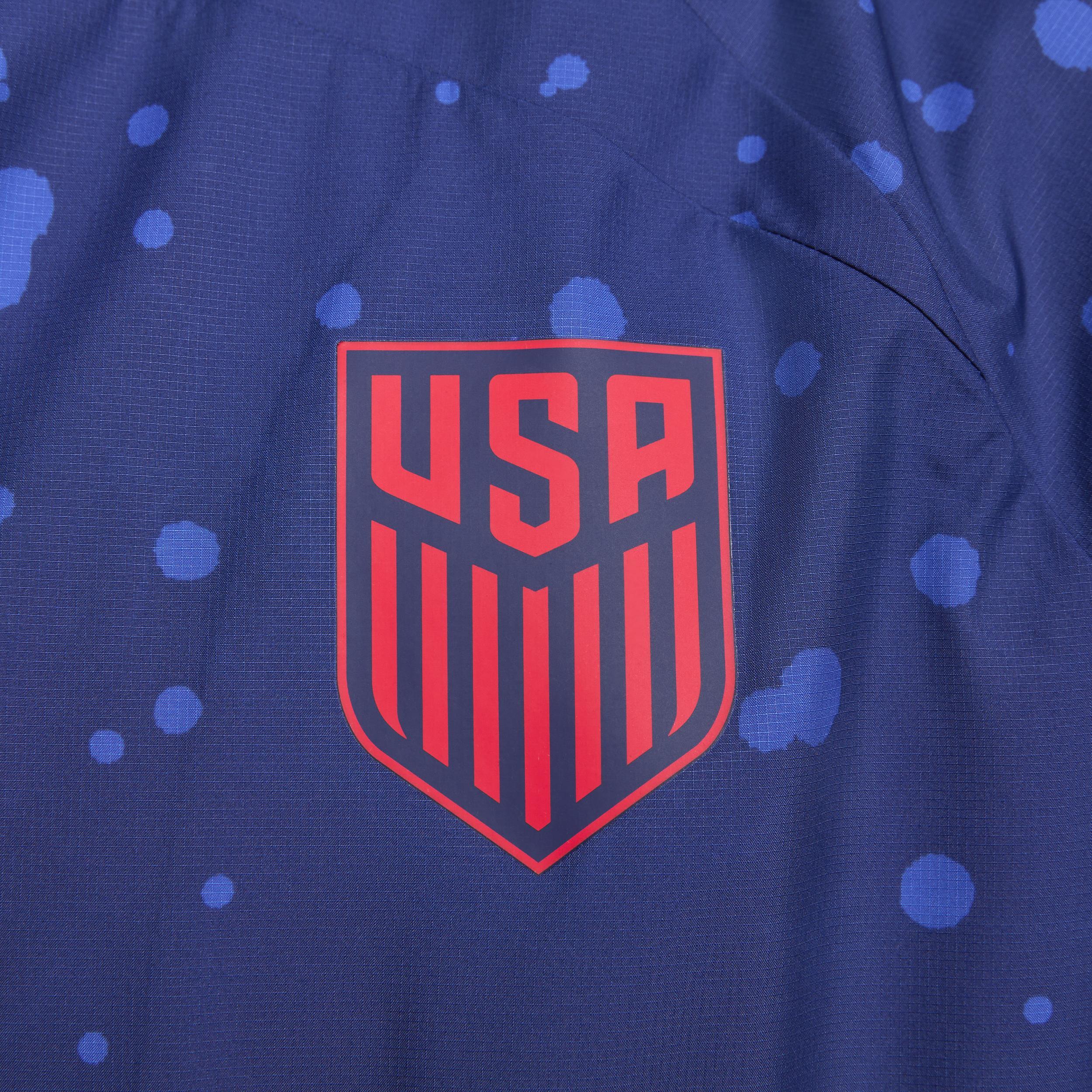 NIKE Men's U.s. Awf Full-zip Soccer Jacket In Blue Product Image