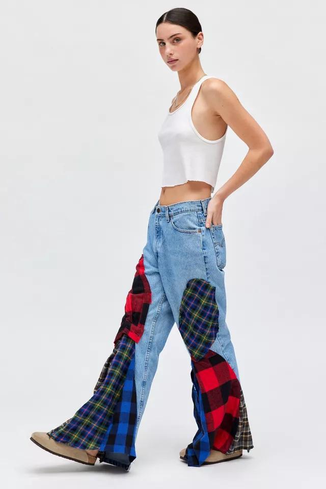 Urban Renewal Remade Drippy Flannel Jean Product Image