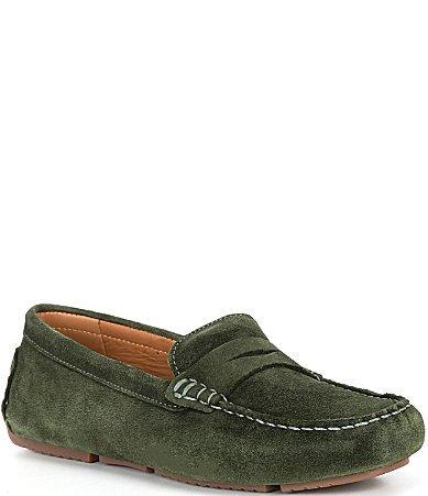 Flag LTD. Womens Morgan Suede Penny Loafers Product Image