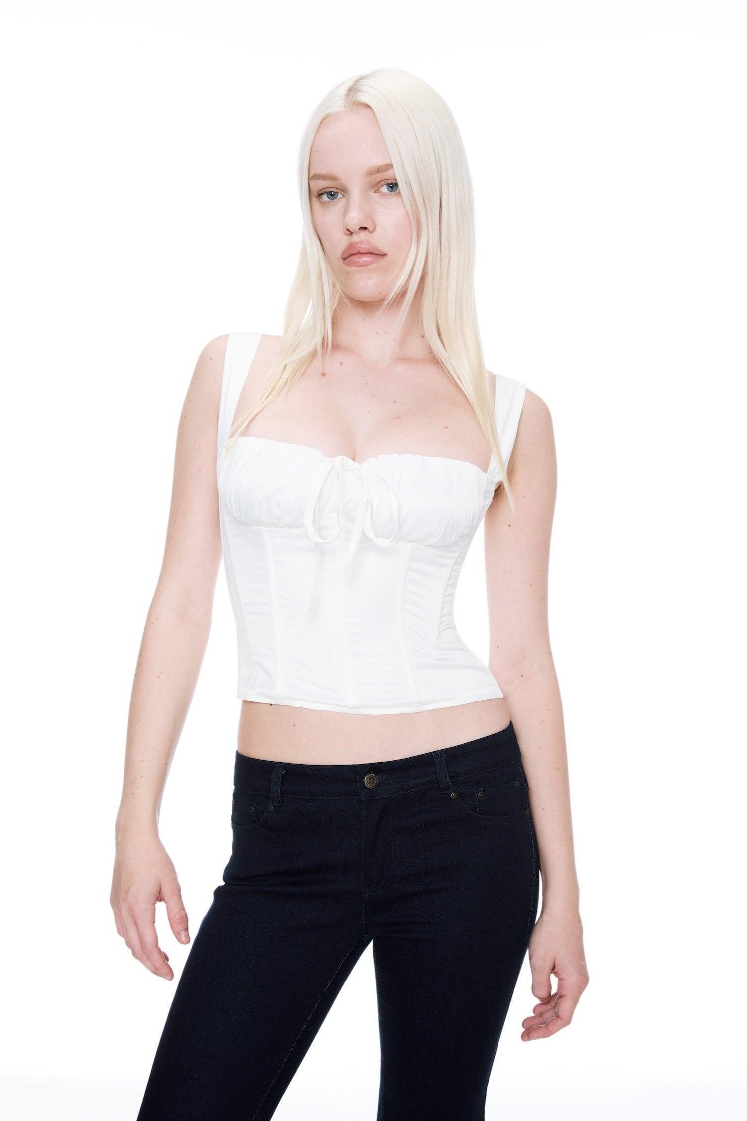 AGNES CORSET - IVORY Product Image