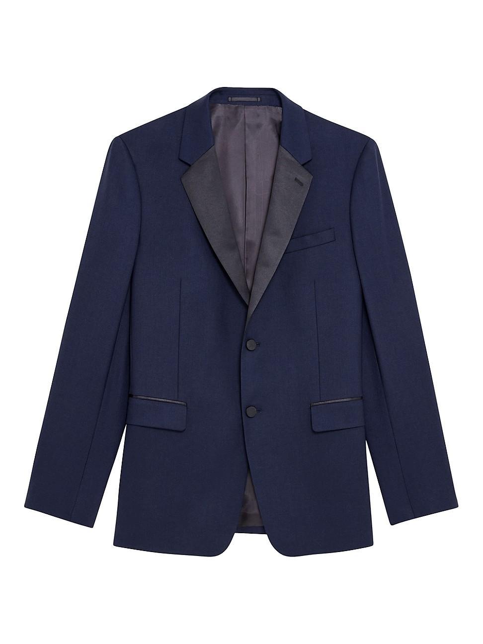 Mens Chambers Wool Two-Button Tuxedo Jacket Product Image