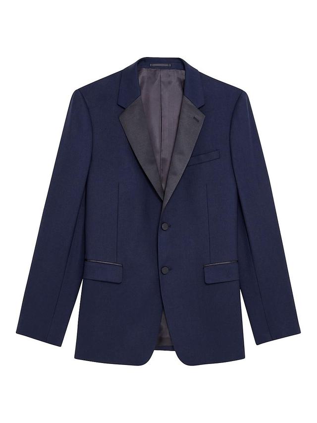 Mens Chambers Wool Two-Button Tuxedo Jacket Product Image