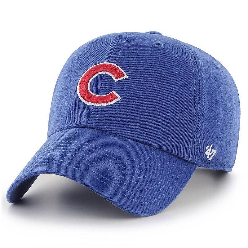 Mens 47 Royal Chicago Cubs Heritage Clean Up Adjustable Hat Product Image