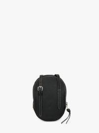 MEDIUM CAP BAG - LEATHER CROSSBODY BAG in black | JW Anderson US  Product Image