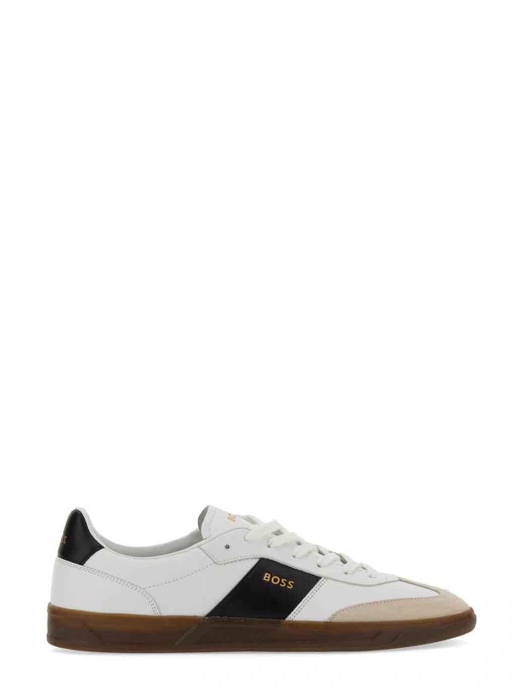 Men's Brandon Low Top Tennis Sneakers In White Product Image