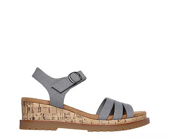 Skechers Womens Desert Chill Low Wedge Sandal Product Image