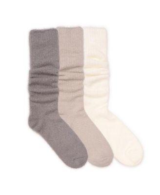 Womens MUK LUKS 3-Pack Slouch Fuzzy Socks Set Product Image