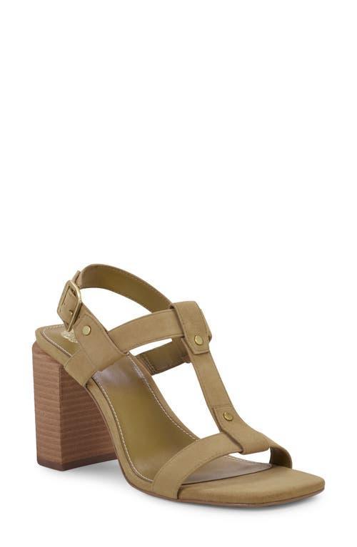 Vince Camuto Womens Clarissa T Strap Block Heel Sandals Product Image