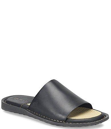 Born Mens Leeward Leather Slide Sandals Product Image