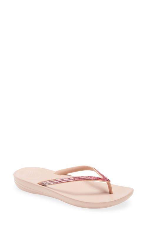 Womens Iqushion Ombre Sparkle Flip-Flops Product Image