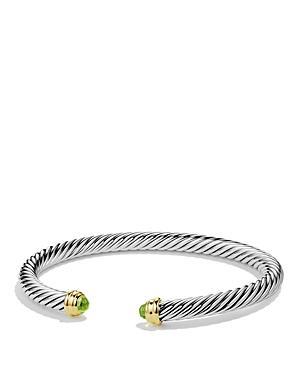 Womens Classic Cable Bracelet In Sterling Silver Product Image