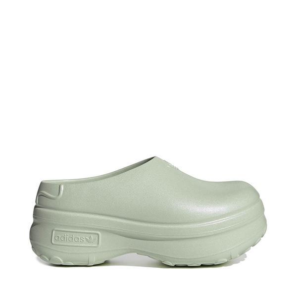 Womens adidas Adifom Stan Smith Mule - Linen Green Metallic / White / Linen Green Product Image