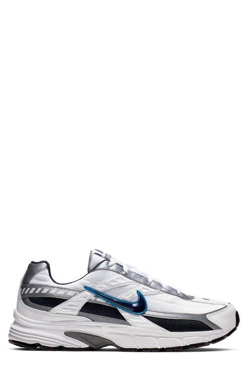 Men's Initiator Running Sneakers From Finish Line In White,silver Product Image