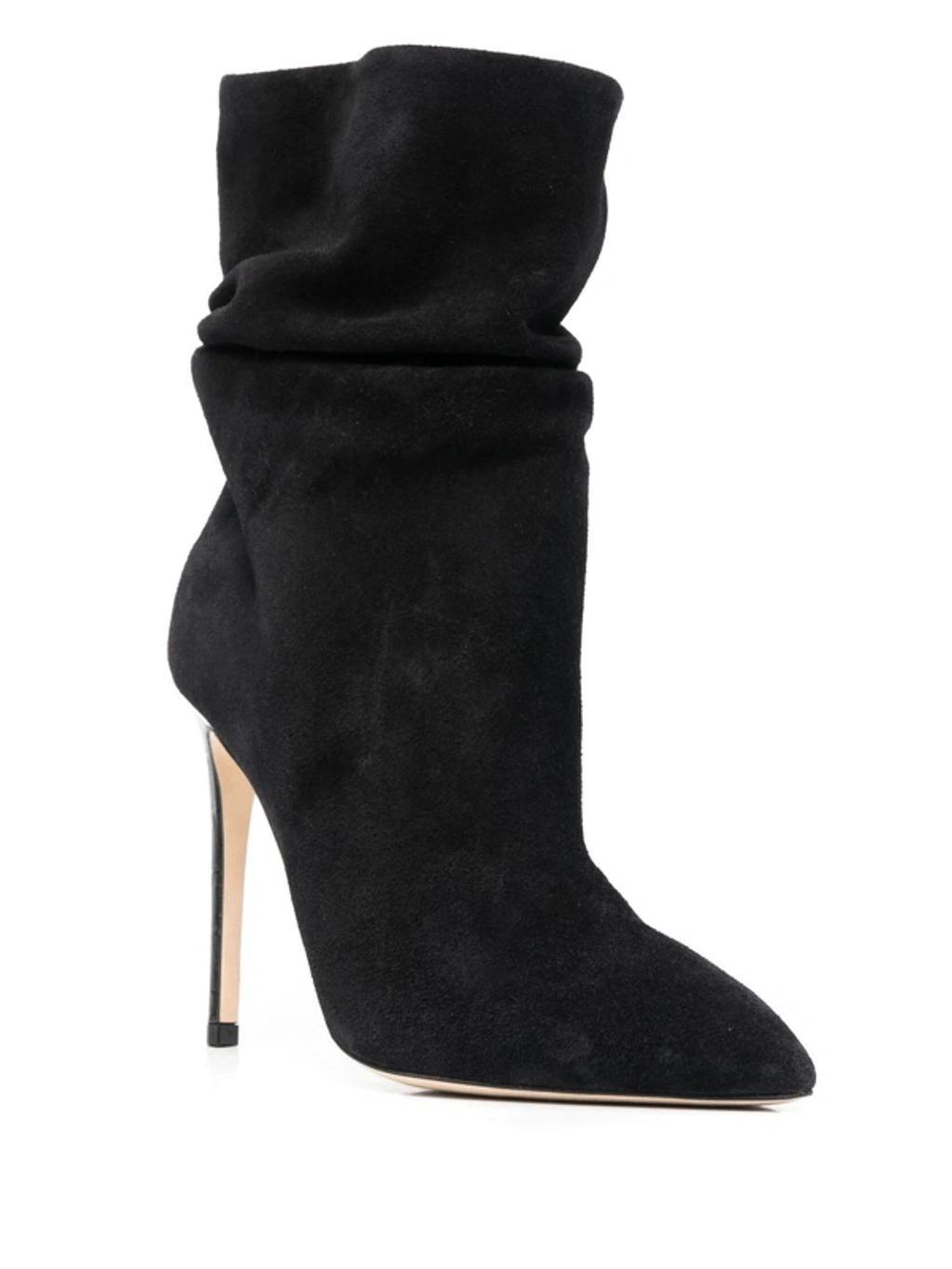 Stiletto Slouchy 110mm Ankle Boots In Black Product Image