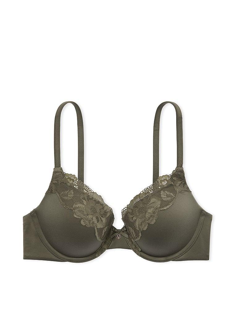 Perfect Shape Lace-Trim Push-Up Bra Product Image