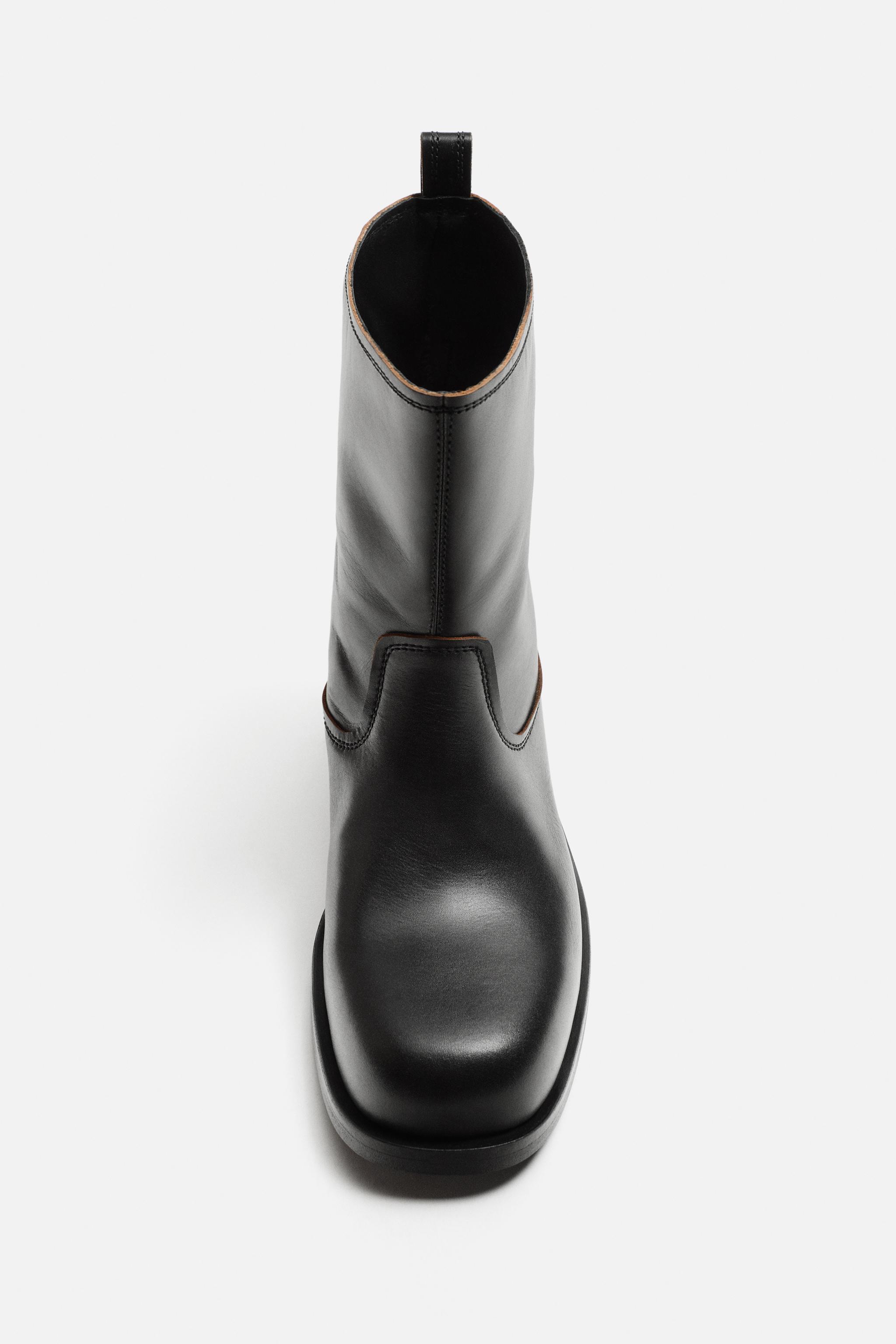 LEATHER CHELSEA BOOTS Product Image