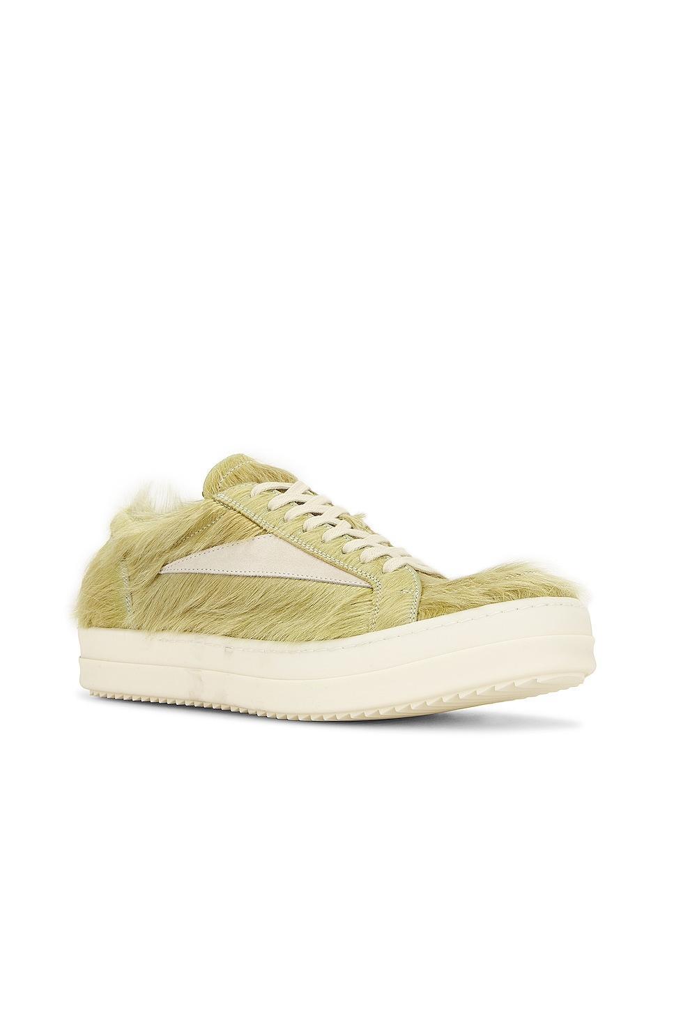 Rick Owens Vintage Sneaker in Yellow Product Image