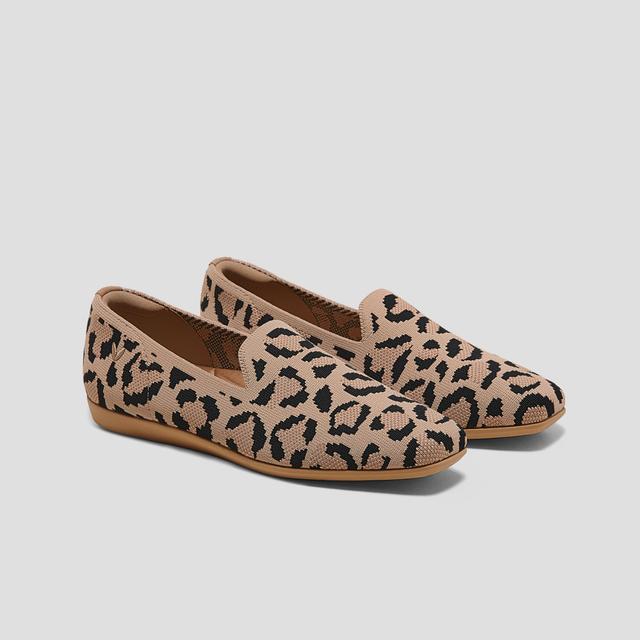 Water-Repellent Square-Toe Loafers (Samantha Walker) Product Image