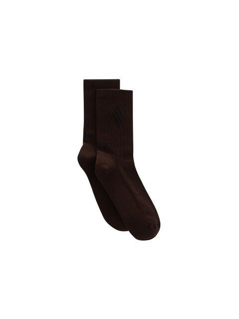 Black and brown socks Product Image