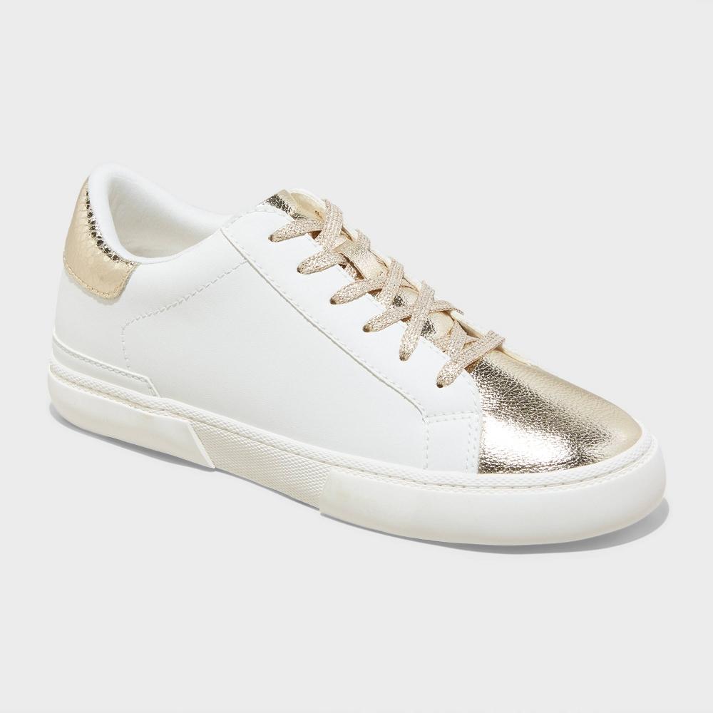 Womens Maddison Sneakers - A New Day Gold 6.5 Product Image