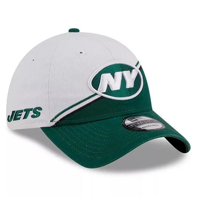 Mens New Era /Green New York Jets 2023 Sideline 9TWENTY Adjustable Hat Product Image