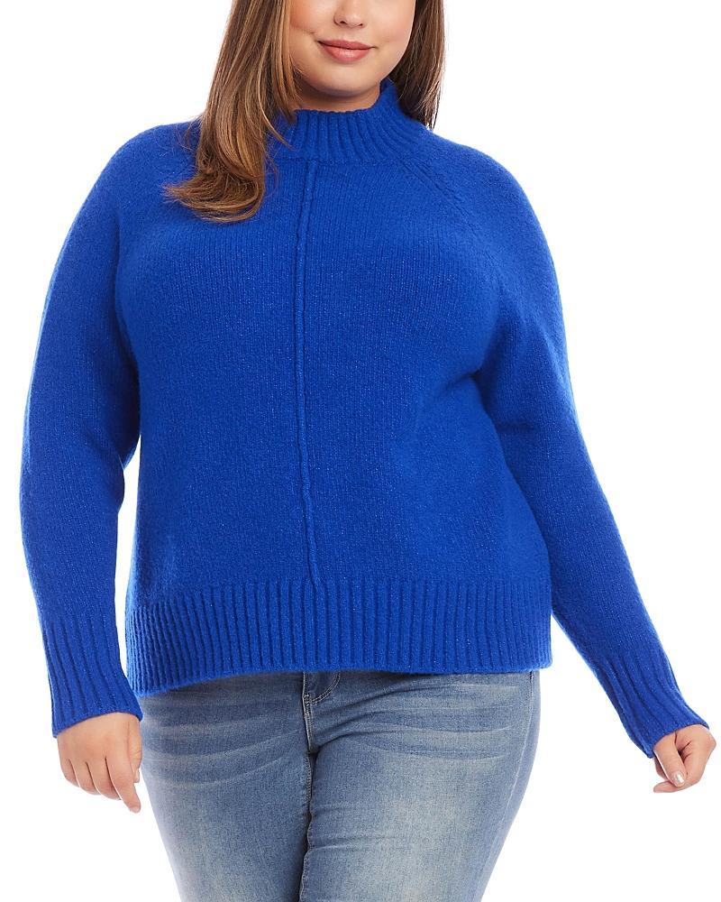 Karen Kane Colorblock Turtleneck Sweater Product Image