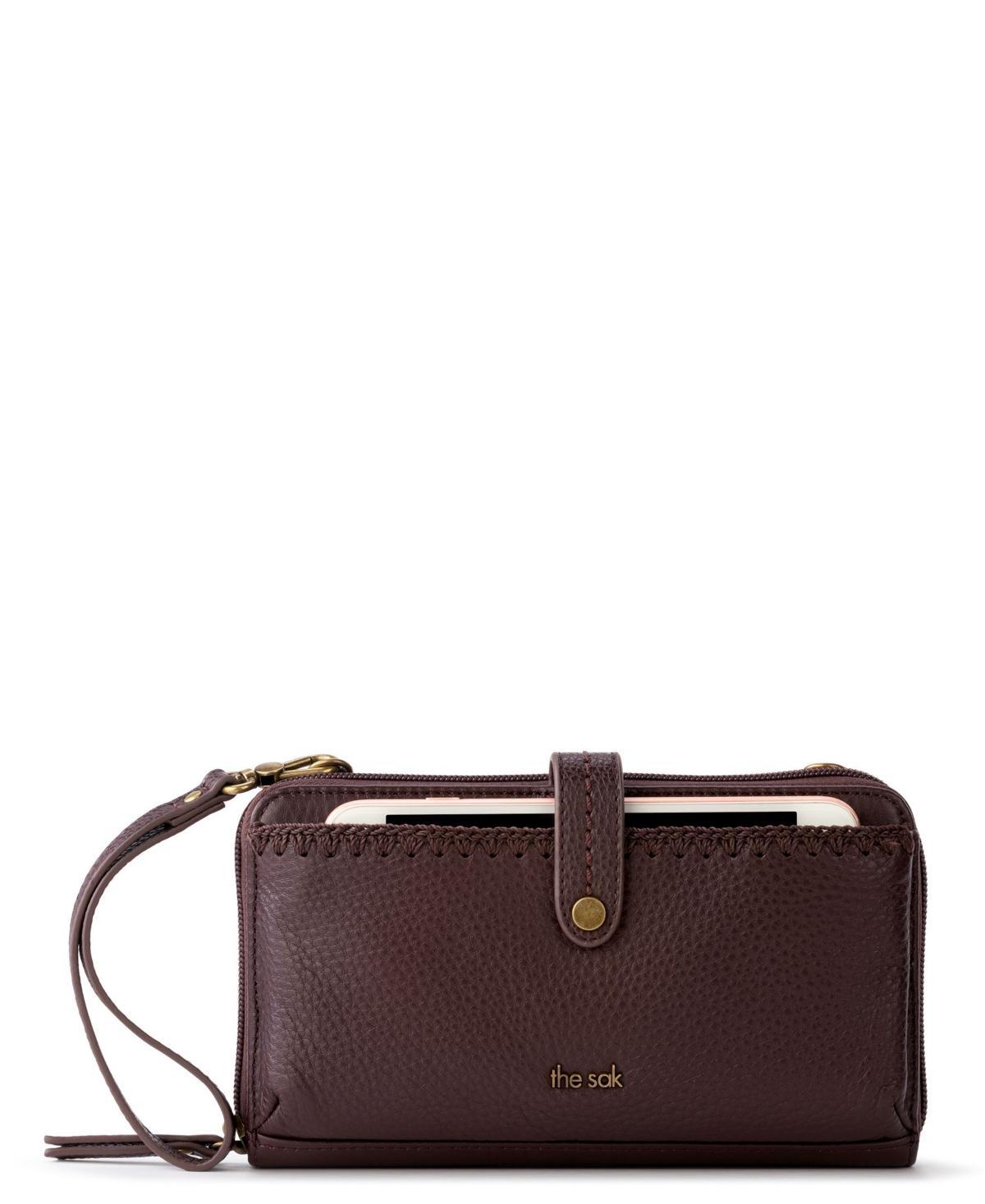 The Sak Womens Iris Leather Convertible Crossbody Bag Product Image