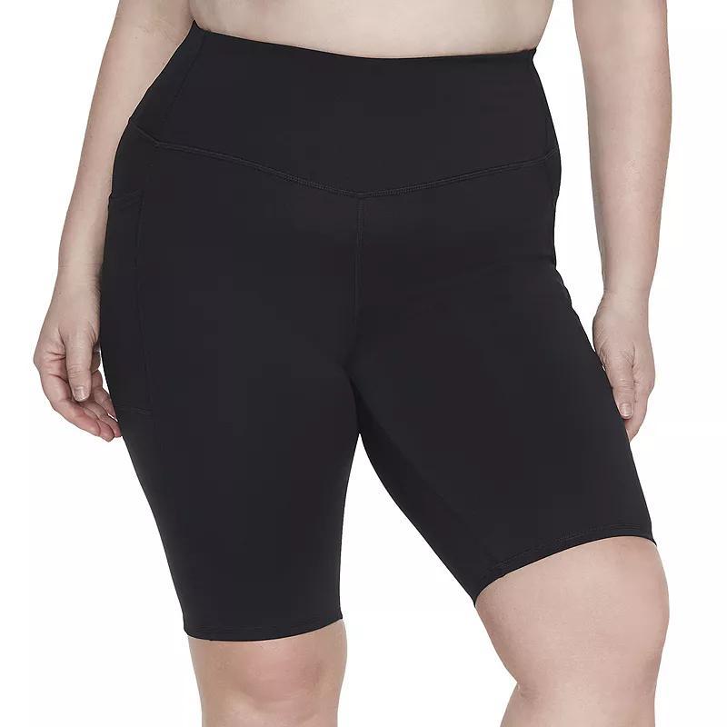 Womens Skechers GOWALK GOFLEX High-Waisted Bike Shorts Product Image