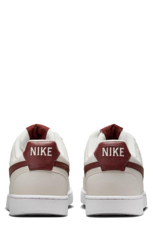 NIKE Men's Court Vision Low Shoes In White Product Image